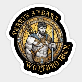 Perrin Aybara - Wheel of time Sticker